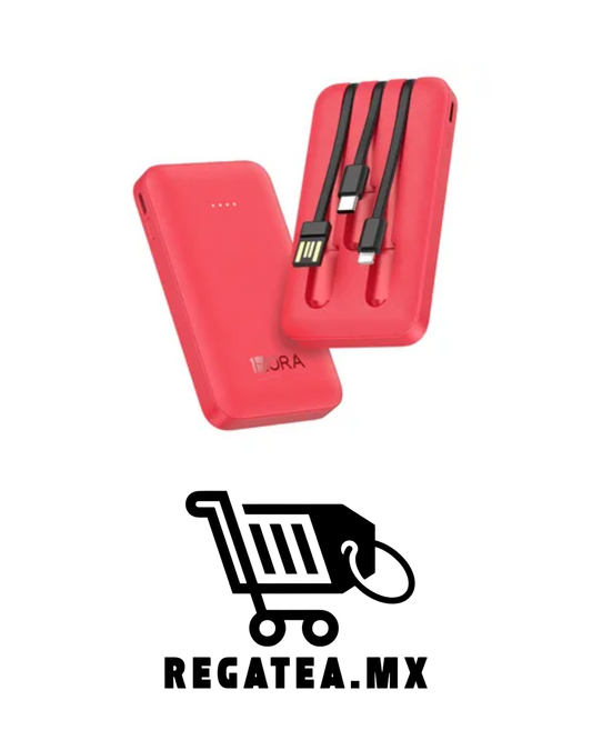 Batería portátil 5,000mAh 1Hora