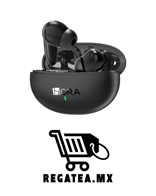 Audífonos inalámbricos negro 1Hora