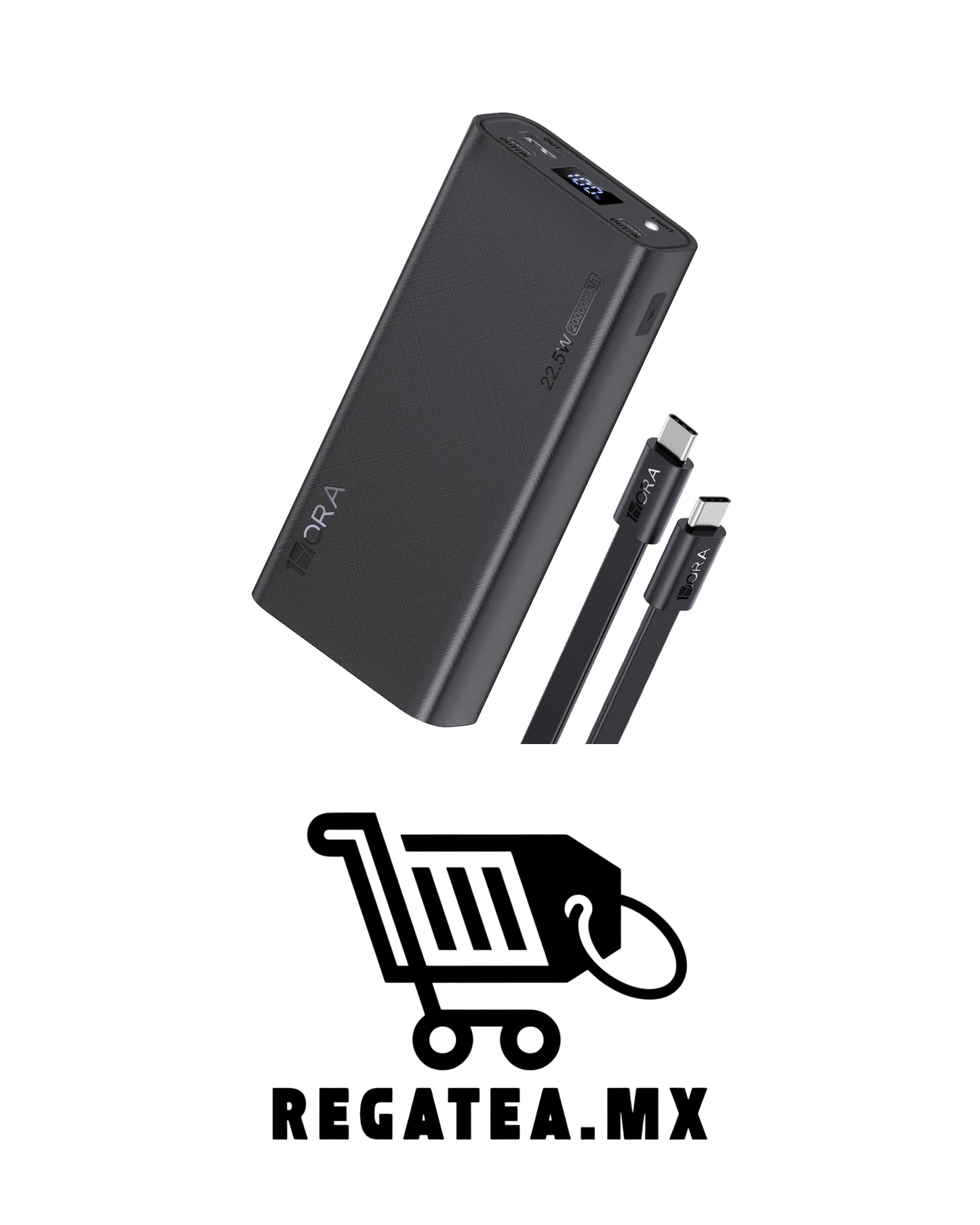 Batería 20,000maH 1Hora